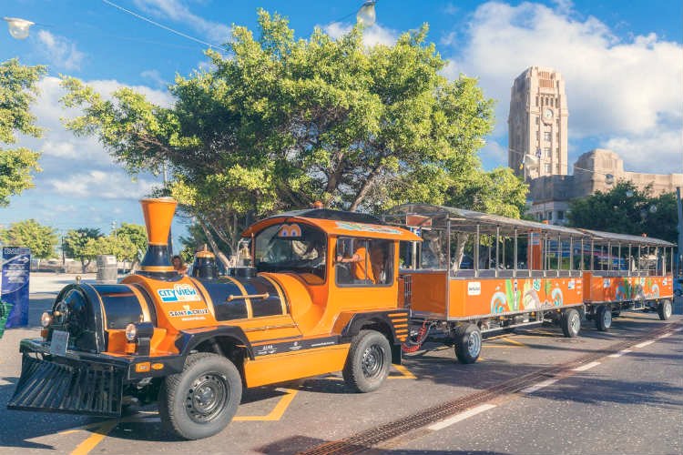 Autobús y tren turístico de Tenerife