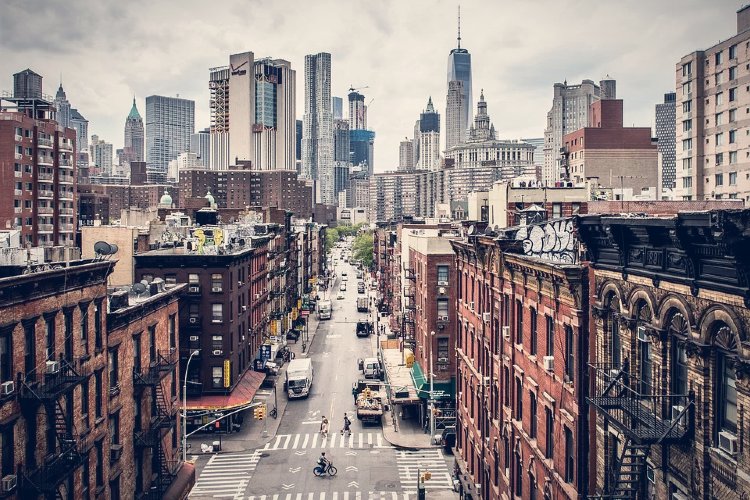 contrastes de nueva york ciudad