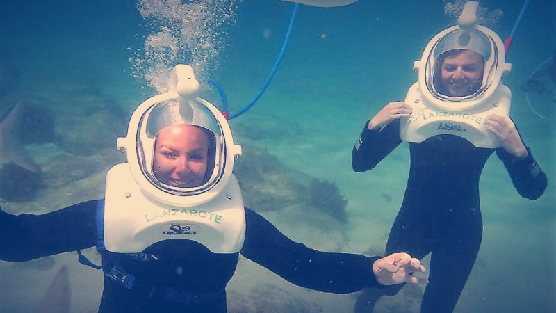 Sea Trek en Lanzarote