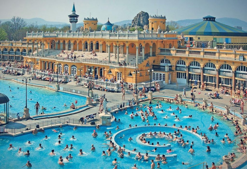 Baños Széchenyi en Budapest