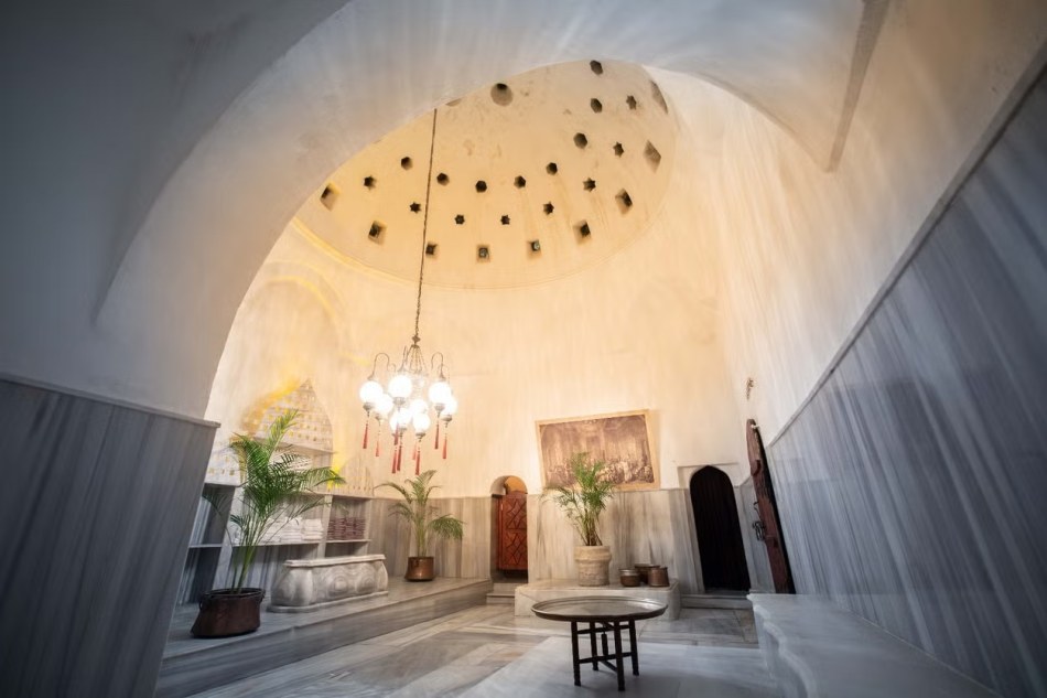 Baño turco en el Cagaloglu Hamam